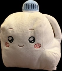 LankyBox Milky Plush Stuffed Animal – 10″ Milk Jug Soft Toy – Good Condition