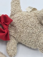 VTG Russ Berrie Home Buddies Nibbles Bunny Plush 5” Terry Cloth Beanie Tush Tag