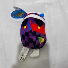 Cats vs Pickles Jester Plush Toy Cepia Collectible Bean Bag Stuffed Animal