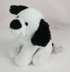Amscan Black & White Soft Puppy Dog 6″ Plush