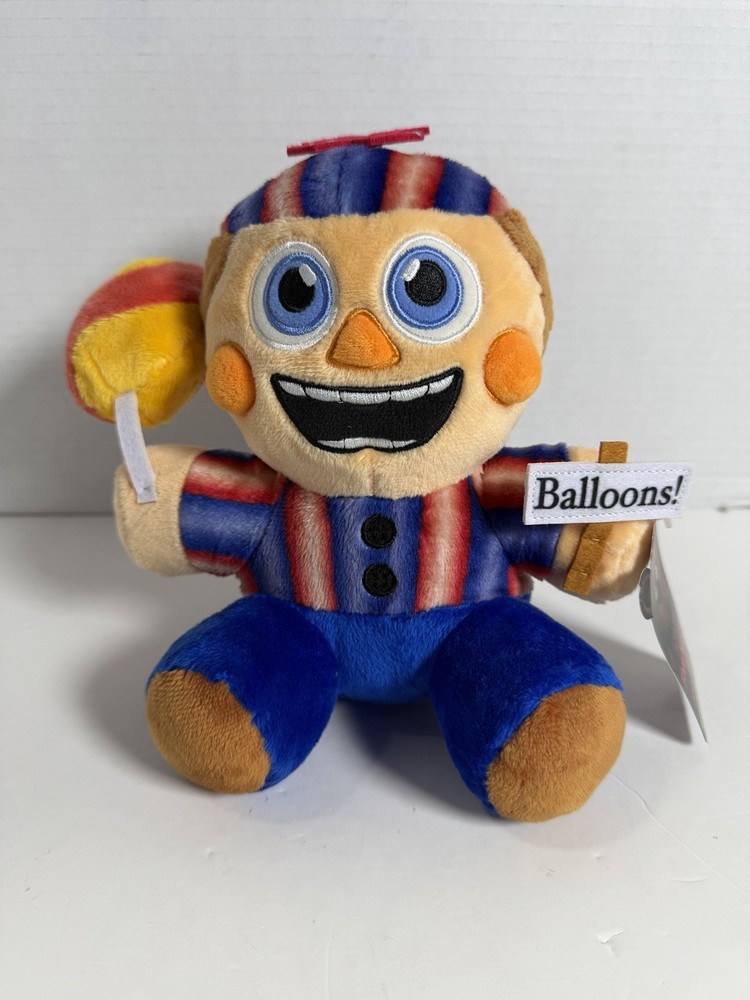 NEW Jazwares Five Nights at Freddy’s FNAF Balloon Boy 8″ Plush Figure – W/ Tags