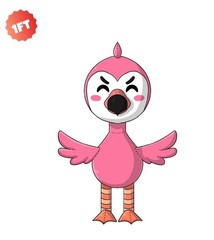 Flamingo 2020 release – Gaming Flamingo 1ft Plush by YouTooz Collectibles