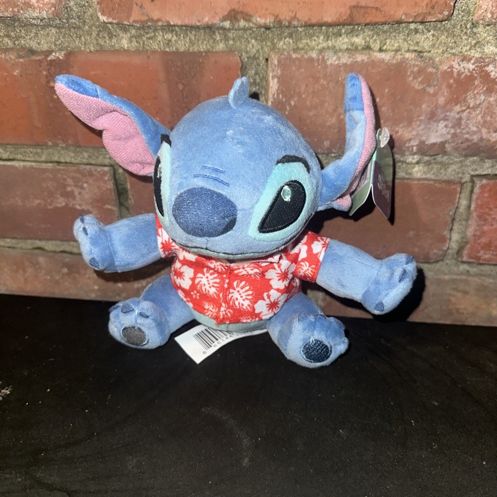 Disney Lilo and Stitch Hawaiian Shirt Stitch – 8 inch Phunny Plush