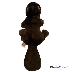 Ganz Webkinz Brown Beaver Plush Stuffed Animal HM181 No Code Retired