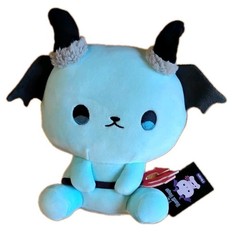7 Inch Blue Devil Dog Plushie With Pitch Fork NWT – Fukuya / Round 1 Anime Chibi