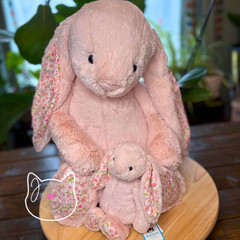 Jellycat HUGE Blossom Blush Bunny “Cherry” New BNWT BIG Soft Plush RARE Rabbit