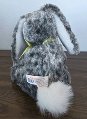 Sweet Rascals BLAINE Bunny Rabbit Plush Bean Bag Gray Frosted Mary Meyer