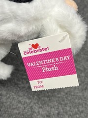Way To Celebrate Valentine’s Day Cow 8″ Plush Stuffed Animal Walmart