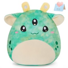 CozyWorld Cute Alien Plush Toy – 13 Inch Soft and Squishy 13 Inches, Green