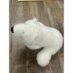 Ganz Webkinz Polar Bear HM116 White Shaggy Plush Stuffed Animal Toy 9″
