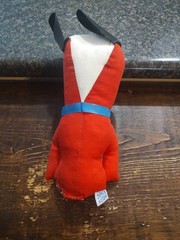 Vintage Dog Cotton 70’s Dog Beagle Carnival Prize Floral Flowers Ramona Toy Co.