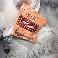 Dakin Applause Lou Rankin Friends Mountain Goat Calvin White Shaggy Plush NWT
