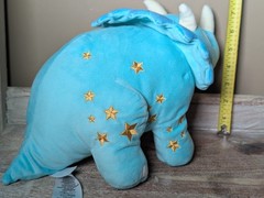 Disney Animal Kingdom Dinoland Dinosaur Chester Hester Plush Triceratops 11″