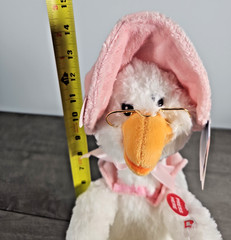 Cuddle Barn Talking Mother Goose Pink Hat Recites Nursery Rhymes works