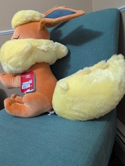 Pokemon Flareon 18″ Evolutions Sleeping Plush by Jazwares collectible Kids Toy