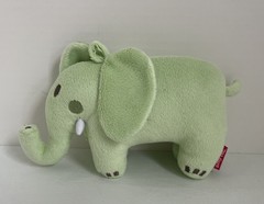 Amy Coe Green Elephant Plush Stuffed Animal Toy Baby Toddler