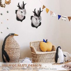 2 Pack 13″ the Jackalope Plush Stuffed Animal Wall Mount Plush