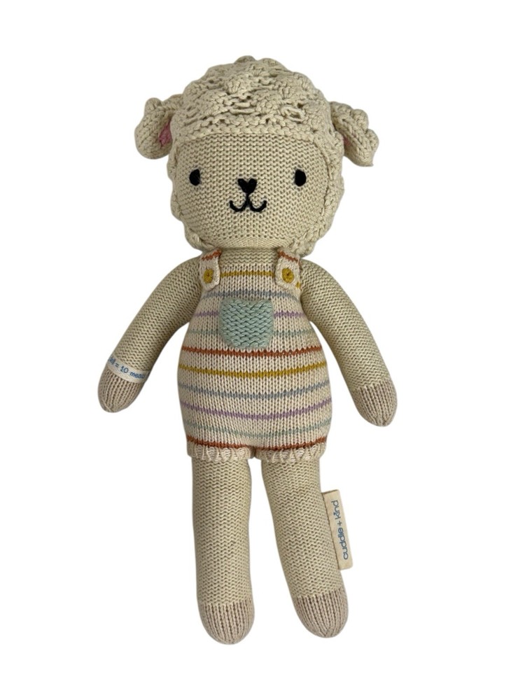 cuddle+kind 13 Inch Avery The Lamb Stuffed Doll Soft Cute
