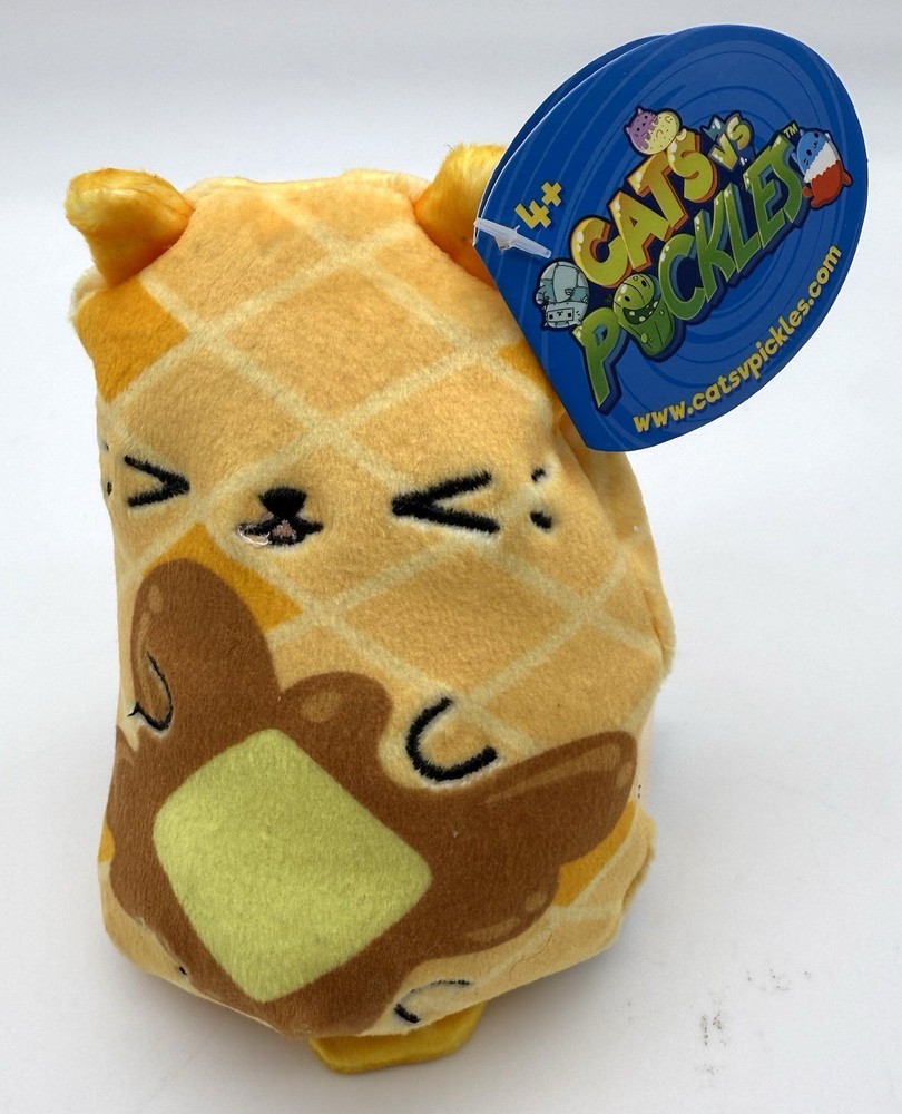 NWT Cats vs. Pickles “Waffles” #084 Mini Bean Bag Plush Toy