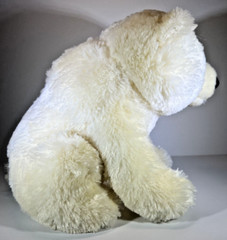 Destination Nation Polar 🐻‍❄️ Plush Natural Off-White Realistic Stuffed Animal