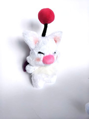 Custom Plush Moogle Inspired by Cute Character, Handmade Stuffed Toy, Personaliz