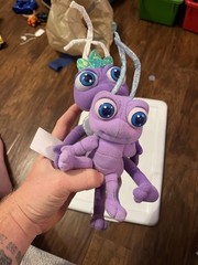 Disney Pixar Bugs Life Purple Princess Dot and Queen Vintage 1998 Mattel