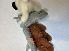 Set Of 4 Mini Puppy Dog Stuffed Plush 5 Inches No Tush Tags