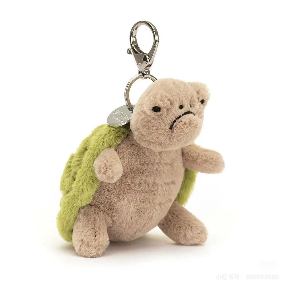 Timmy Turtle Bag Charm – Soft Plush Toy Keychain Best new