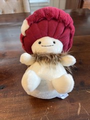 Agaric The Shroom Fairy 12” Plush Aurora Mythical Creatures Red Mushroom NICE!