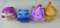Aphmau Meemeows 6″ Plush Cats Lot of 4 2024 and 2025
