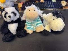 (3) Ganz Lil’Kinz LAMB HS201 | PANDA HS111 | COW HS003 | NO CODES