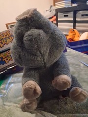 Wild Republic Pot Bellied Gray Pig Stuffed Animal Potbelly Plush Toy 12″