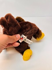 Ganz Webkinz Eagle Plush Stuffed Animal No Code 8″ inch Brown White Yellow BIN17