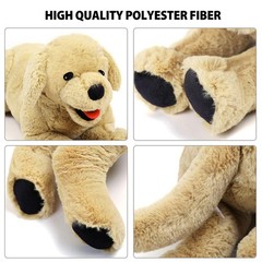 LotFancy Dog Stuffed Animals Plush, 21″ Soft Cuddly Golden 21 inch, Beige