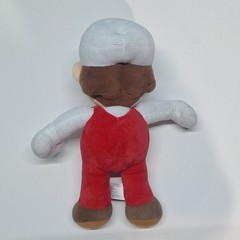 Super Mario Bros. Mario Small Plush Washable Toy Red White Brown 12 in