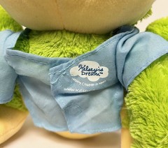 Kelsey’s Dream HOPPER The Cancer Crusher Frog Plush Helping Kids in Need