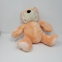 Silver One 12” Super Soft Sitting Fox Peach Plush