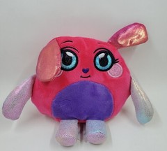 SQ1 Mush Meez Squeezy Moldable Stuffed Plush Deanna Dog 4.25″