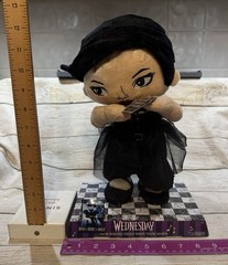 NIB Wednesday Addams Dancing Plush Doll w/ Music 12.5″ Interactive See VIDEO
