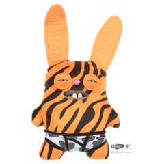 New Fuggler Budgie Rabid Rabbit Tiger Stripes Plush Funny Ugly Monsters 9″ Zuru