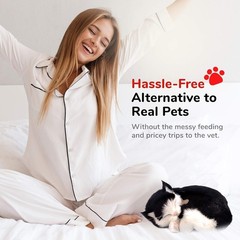 Perfect Petzzz Shorthair Kitten, Life-Like Interactive Plush, Electronic Pet