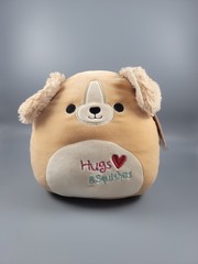 Squishmallows Stevon the Dog 8-inch Hugs and Squishes Valentines Plush