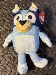 Preschool Plush Lot Of 5 Bluey TY Heart Tag Elmo Skye Paw Patrol Mercat Catboy