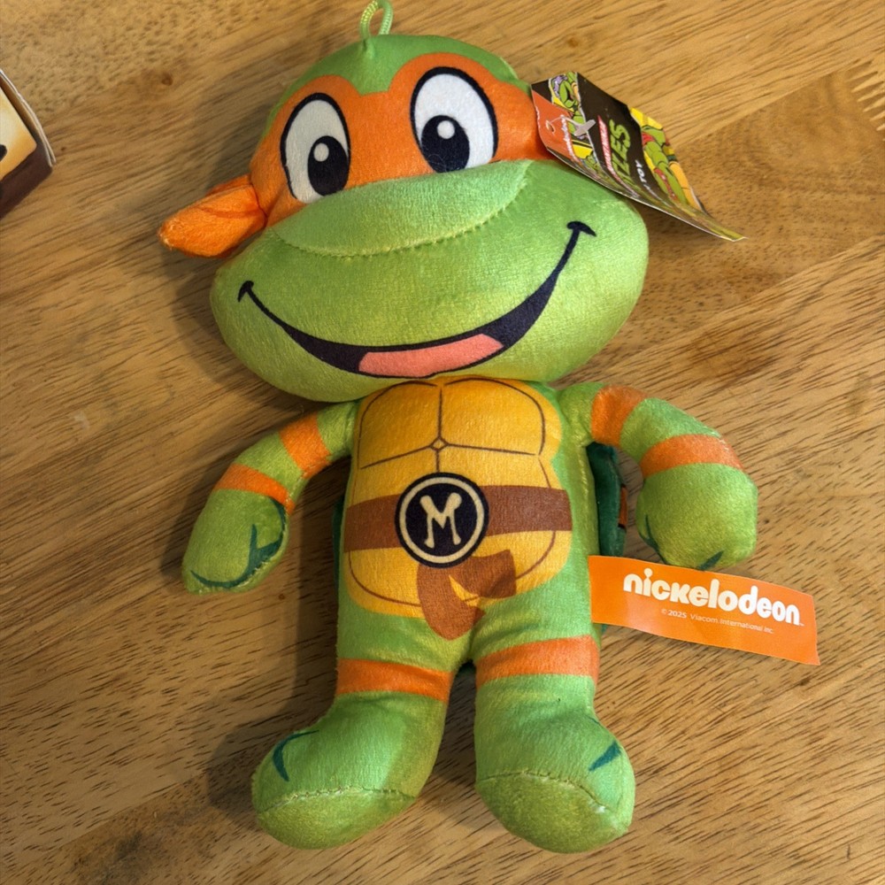 Nickelodeon Teenage Mutant Ninja Turtles 8″ Plush TMNT Michelangelo