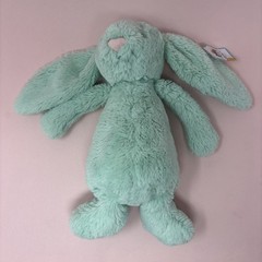 Jellycat Bashful Bunny Medium Mint Rare VHTF 12″ Plush BAS3BM Retired WITH Tags