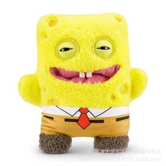 Fuggler Spongebob Patrick Star Plush Toys Funny Ugly Monster Tooth Birthday Gift