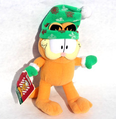 7″ Garfield Plush wearing Winter Ski Hat w/TAG by Premium Image Group