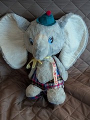 Vintage Walt Disney DUMBO Elephant 14″ Gund PLUSH TOY Rare