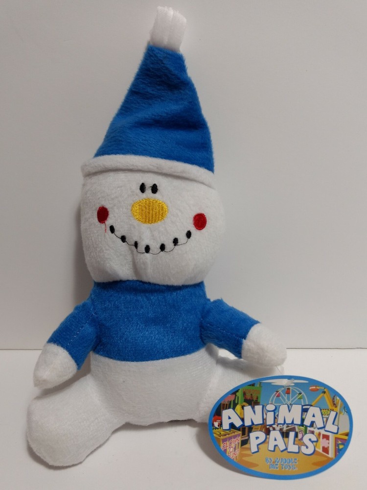 Christmas X-Mas Snowman 7.5″ Stuffed Plush Toy Winter Animal Pals Kuddle Me Toys