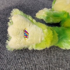 Webkinz Ganz Tie Dye Frog HM162 Green Plush Stuffed Animal NEW WITH SEALED CODE